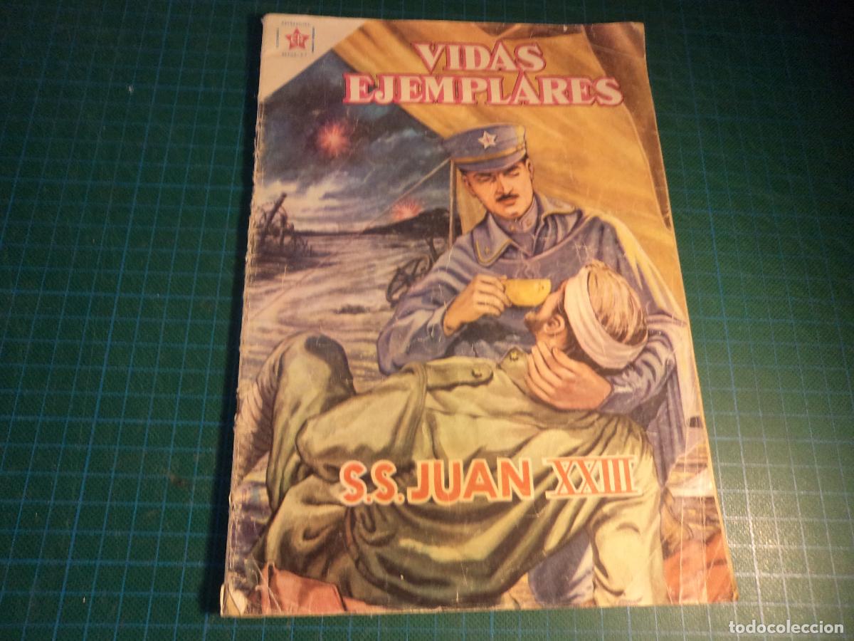 Tebeos: Vidas ejemplares. N&ordm; 61. Novaro.