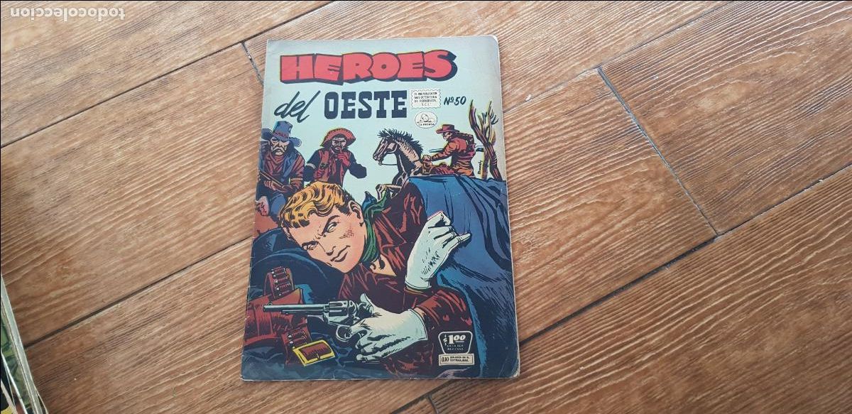 Tebeos: HEROES DEL OESTE N&ordm; 50 EDITORIAL LA PRENSA