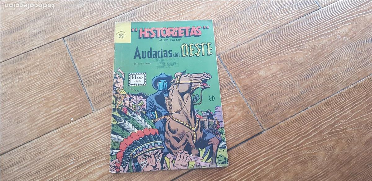 Tebeos: HISTORIETAS N&ordm; 590 AUDACIAS DEL OESTE EDITORIAL LA PRENSA