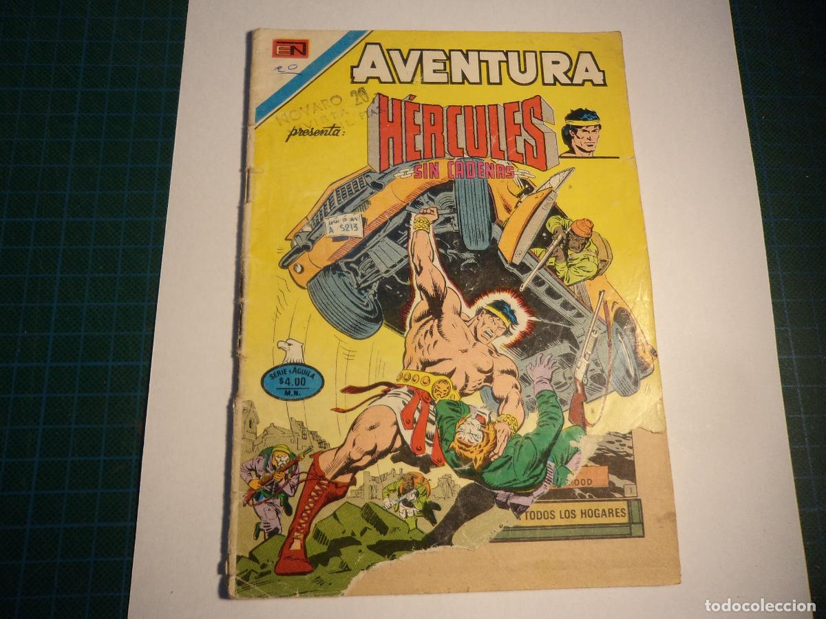 Tebeos: Aventura. N&ordm; 888. Novaro. Portada deteriorada