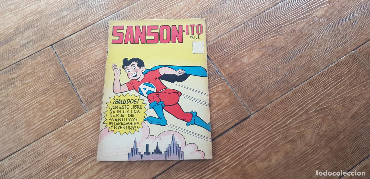 Tebeos: SANSONITO SANSON-ITO N&ordm; 1 EDICIONES MEXICO 1958
