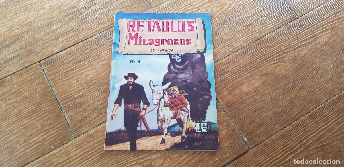 Tebeos: RETABLOS MILAGROSOS DE AMERICA N&ordm; 4 EDICIONES RAGA MEXICO
