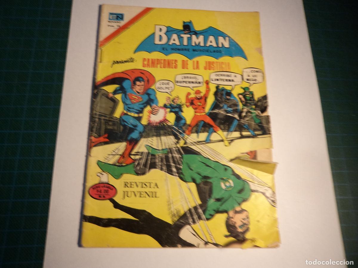 BDs: Batman. N&ordm; 886. Novaro. Portada deteriorada
