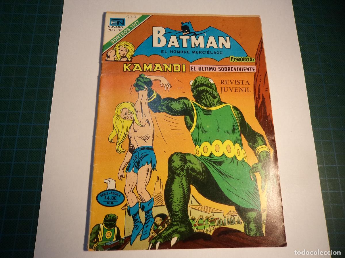 Tebeos: Batman. N&ordm; 920. Novaro. - Foto 1