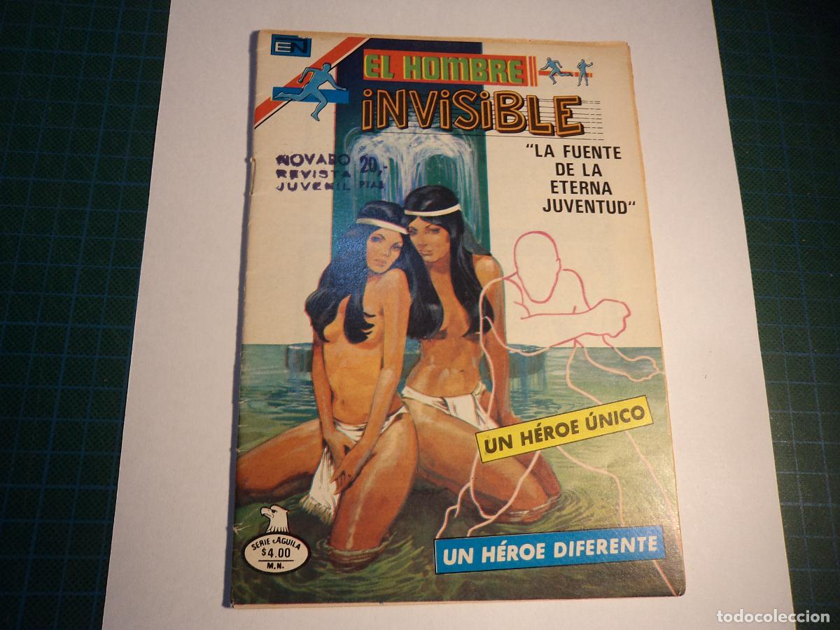 Tebeos: El hombre invisible. N&ordm; 6. Novaro.