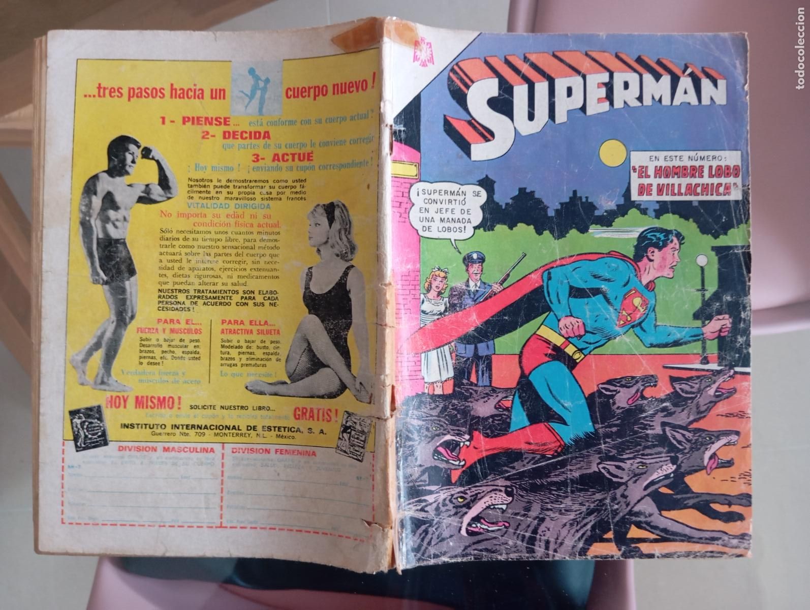 Tebeos: SUPERMAN 522 NOVARO. NO SE DISTRIBUYO EN ESPA&Ntilde;A. MUY RARO