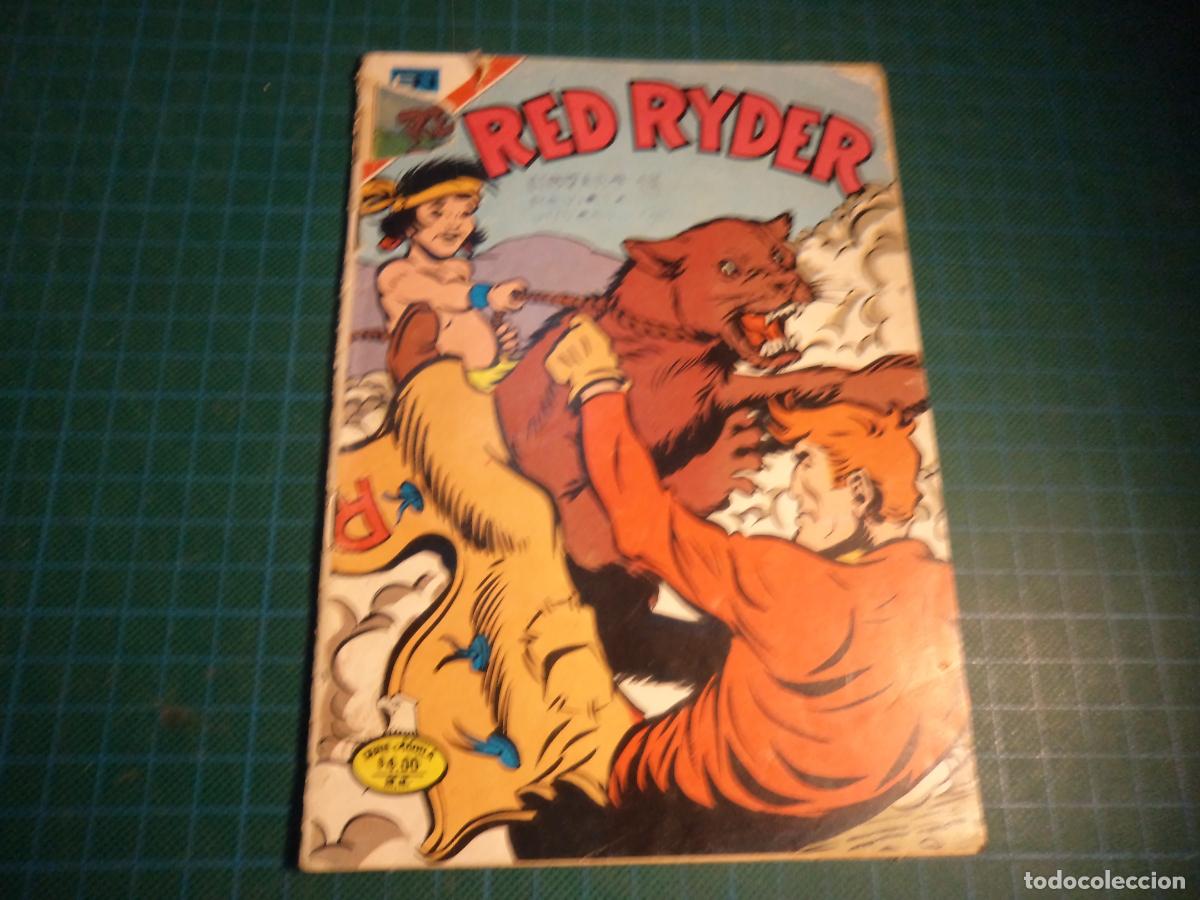 Tebeos: Red Ryder. N&ordm; 411. Novaro. Falta de papel en la esquina superior.