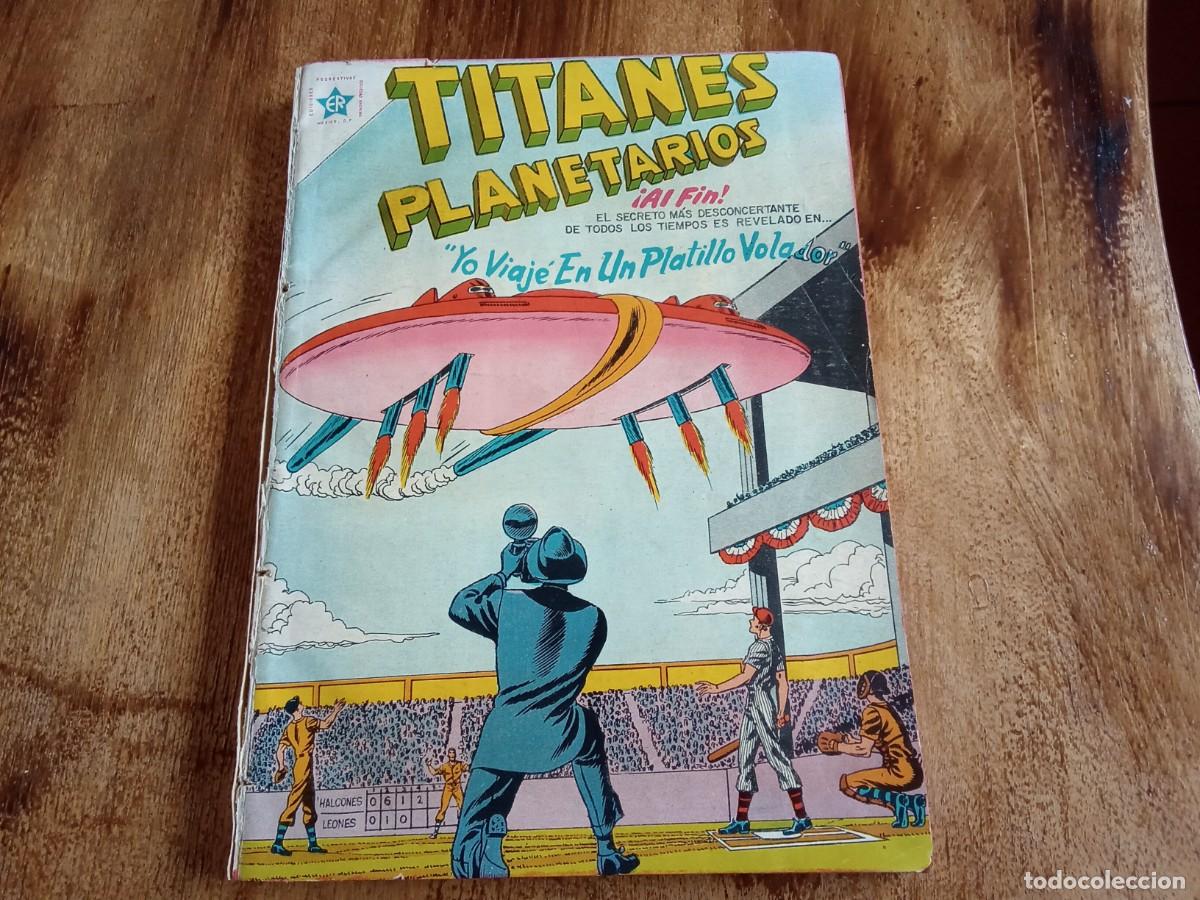 Comics: Titanes planetarios Novaro, lote que contiene los n&uacute;meros 26, 27, 28, 29, 30 Encuadernacion