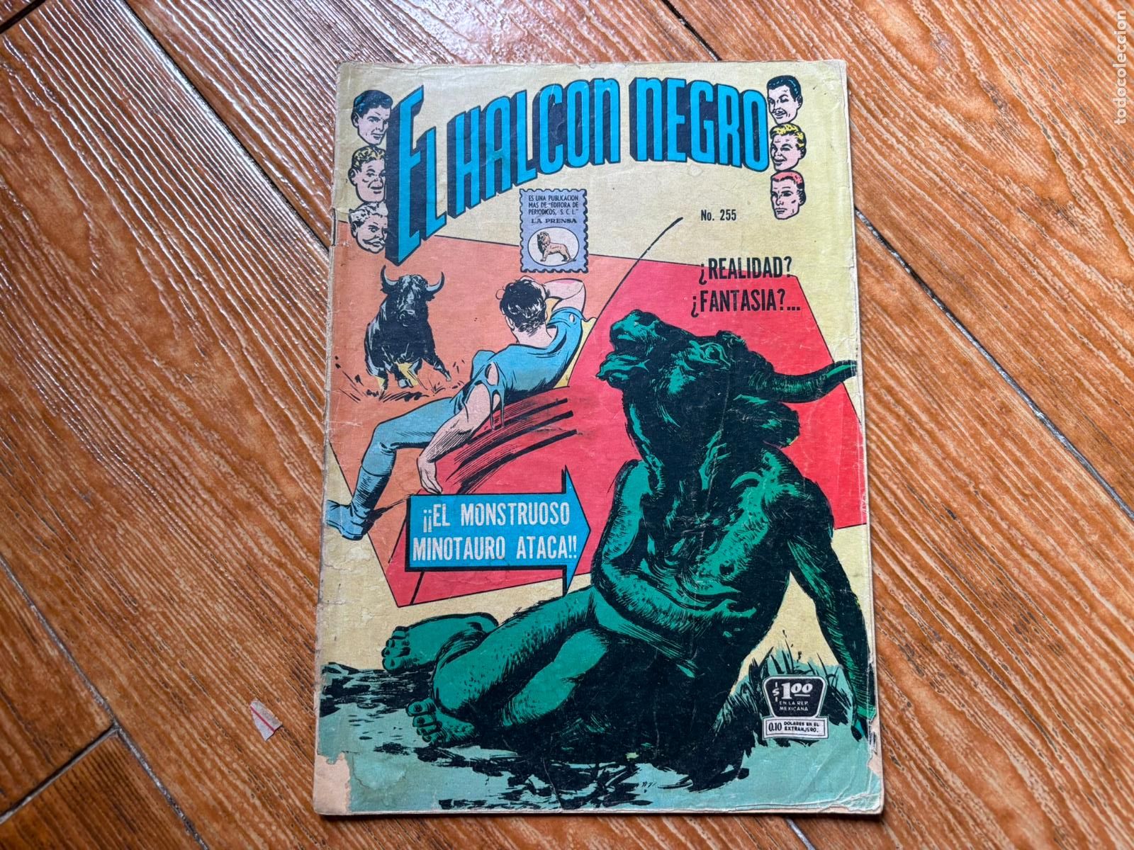Tebeos: EL HALC&Oacute;N NEGRO - N&ordm; 255 - JUNIO 15 DE 1966 EDITORIAL LA PRENSA