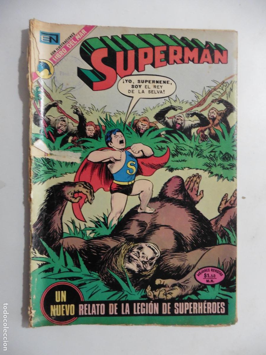 Tebeos: SUPERMAN 910 NOVARO ORIGINAL - Foto 1