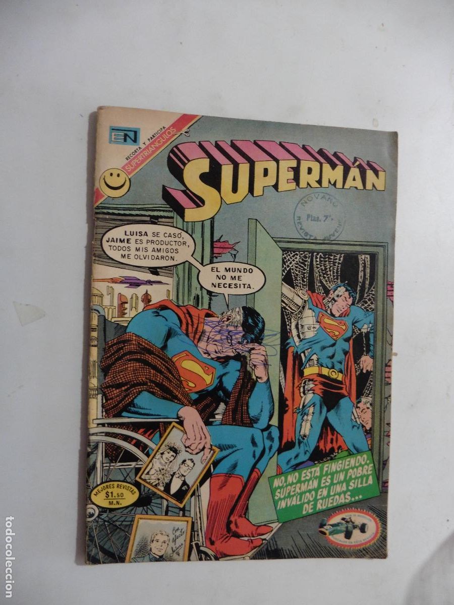 Tebeos: SUPERMAN 859 NOVARO ORIGINAL