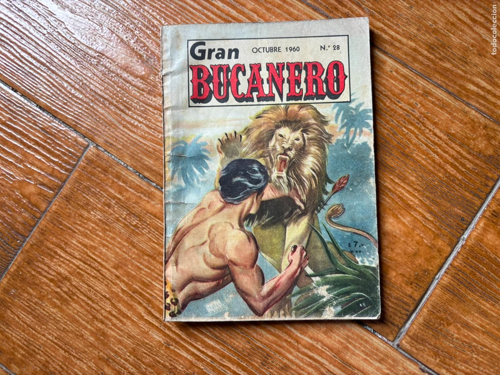 Tebeos: GRAN BUCANERO N&ordm; 28 1960