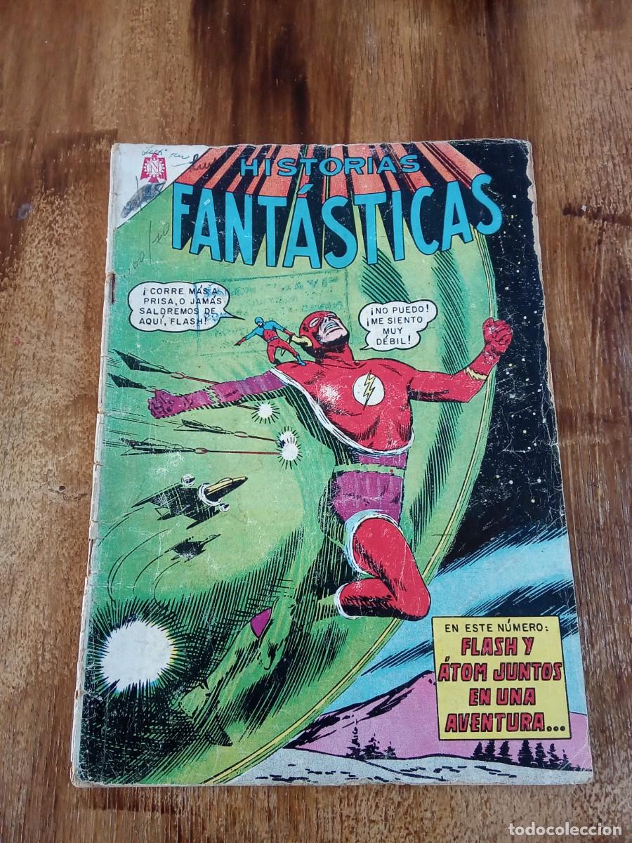 Tebeos: Historias fant&aacute;sticas n&uacute;mero 123 Novaro . Flash y Atom juntos en una aventura
