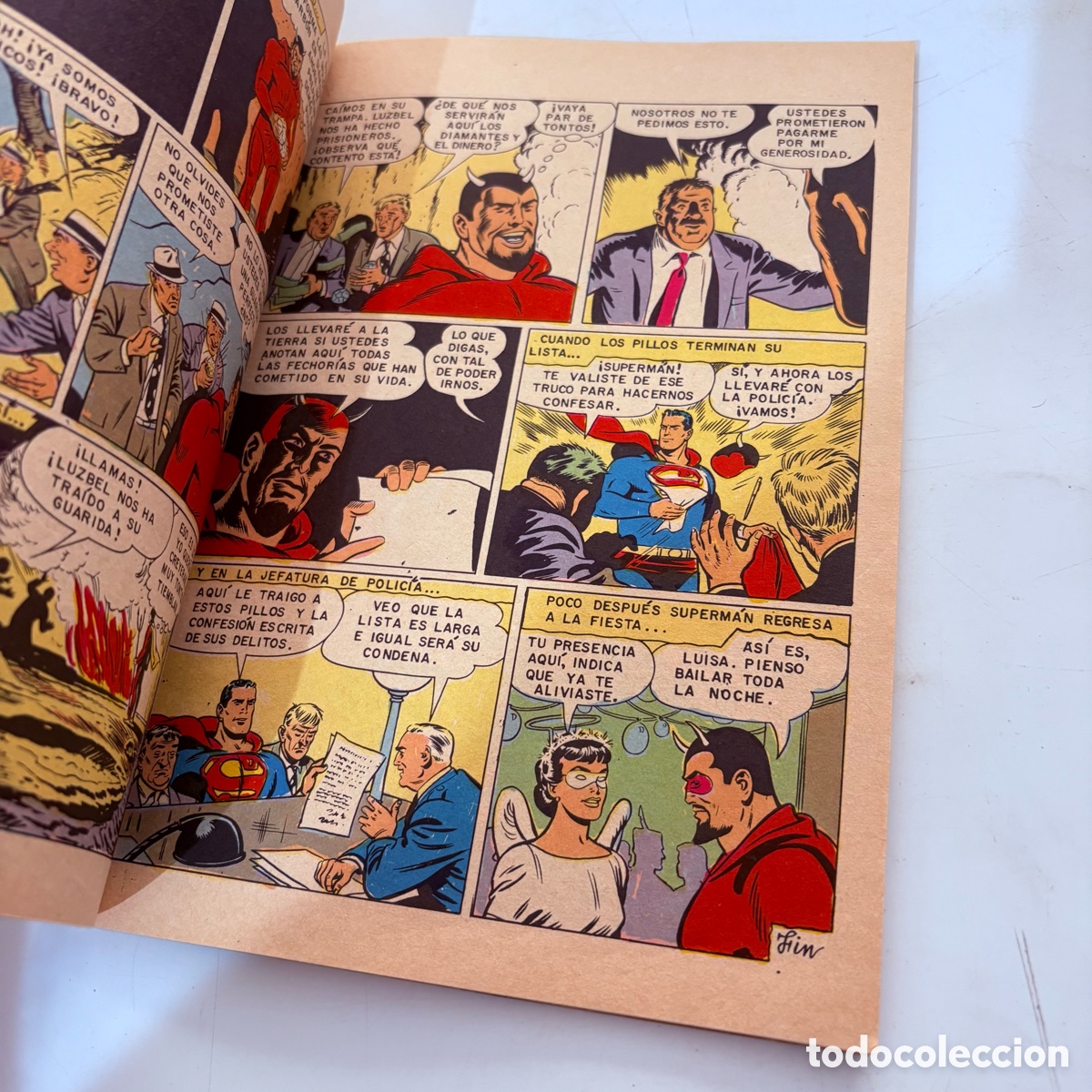Tebeos: TEBEO SUPERMAN LIBRO COMIC NOVARO TOMO XLIX - Foto 2