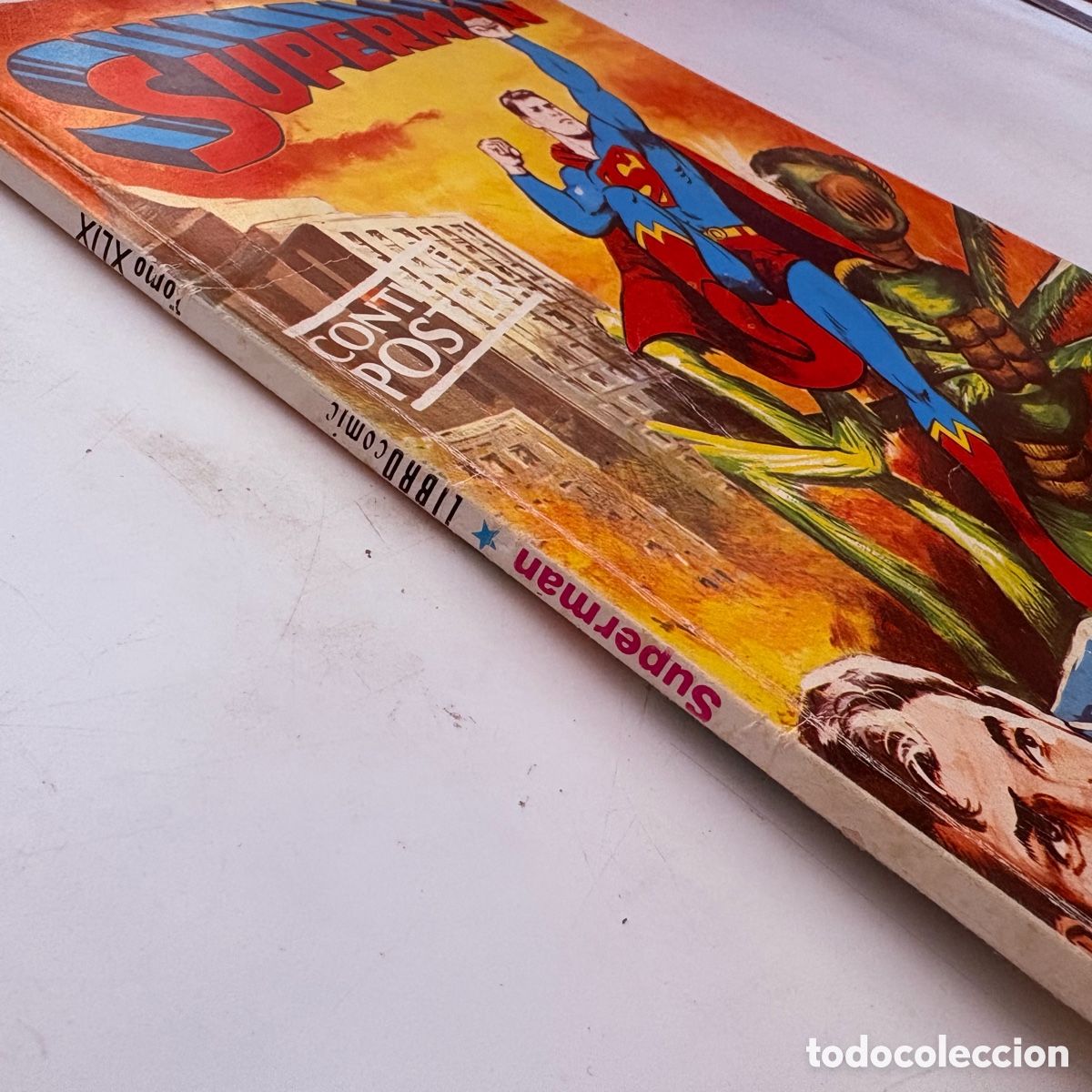 Tebeos: TEBEO SUPERMAN LIBRO COMIC NOVARO TOMO XLIX - Foto 3