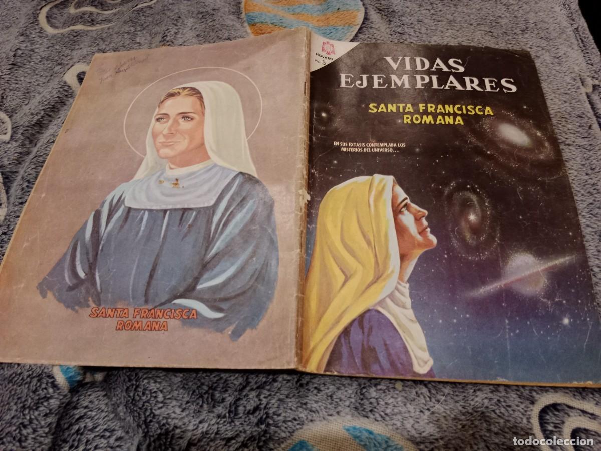 Tebeos: VIDAS EJEMPLARES N&ordm; 221 - SANTA FRANCISCA ROMANA - EDITORIAL NOVARO 1966