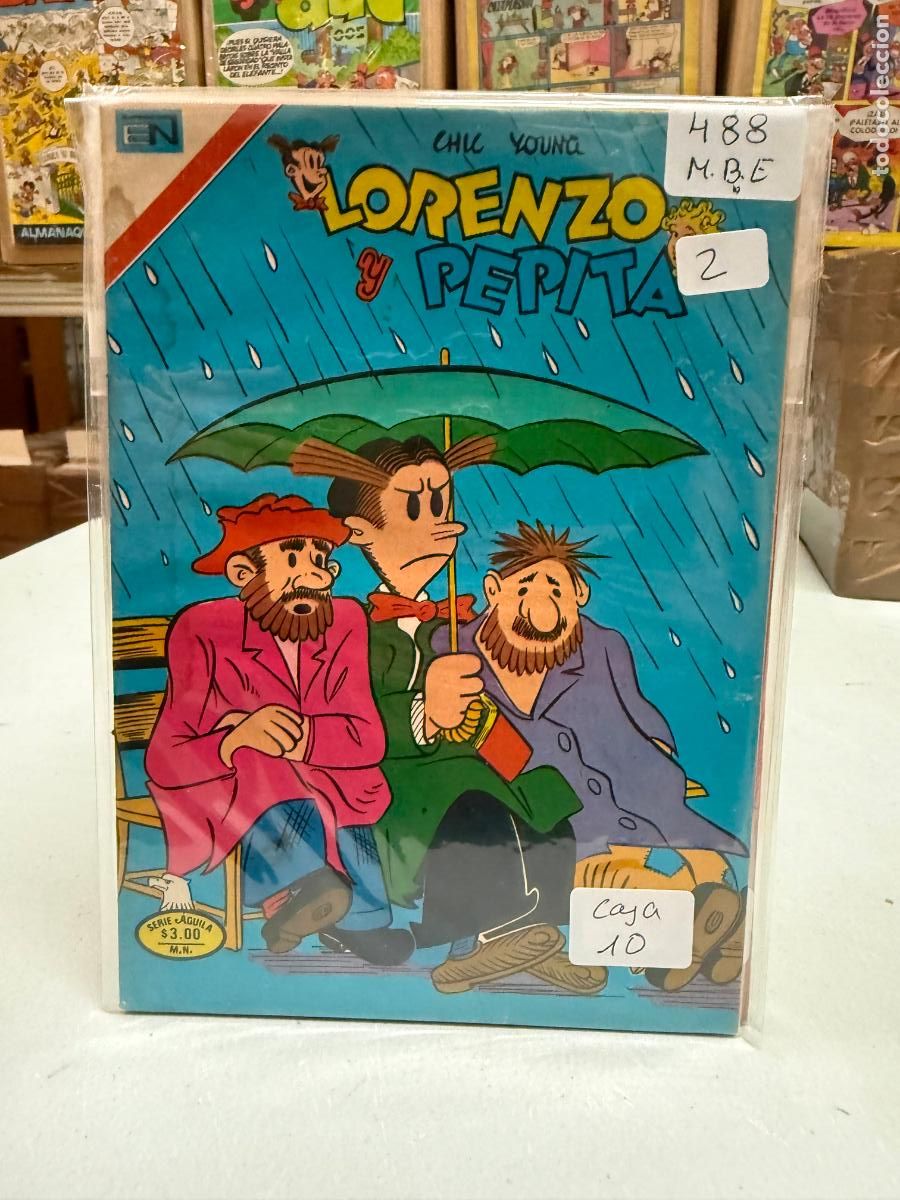Tebeos: LORENZO Y PEPITA EDITORIAL NOVARO SERIE AGUILA NUMERO 488