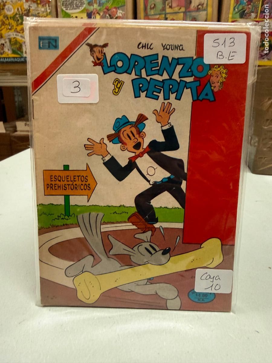 Tebeos: LORENZO Y PEPITA EDITORIAL NOVARO SERIE AGUILA NUMERO 513