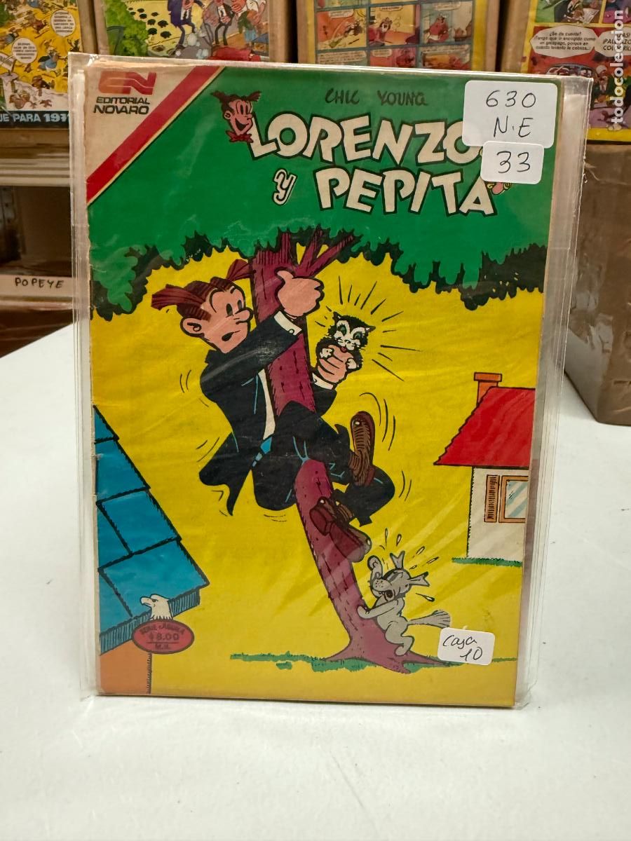 Tebeos: LORENZO Y PEPITA EDITORIAL NOVARO SERIE AGUILA NUMERO 630