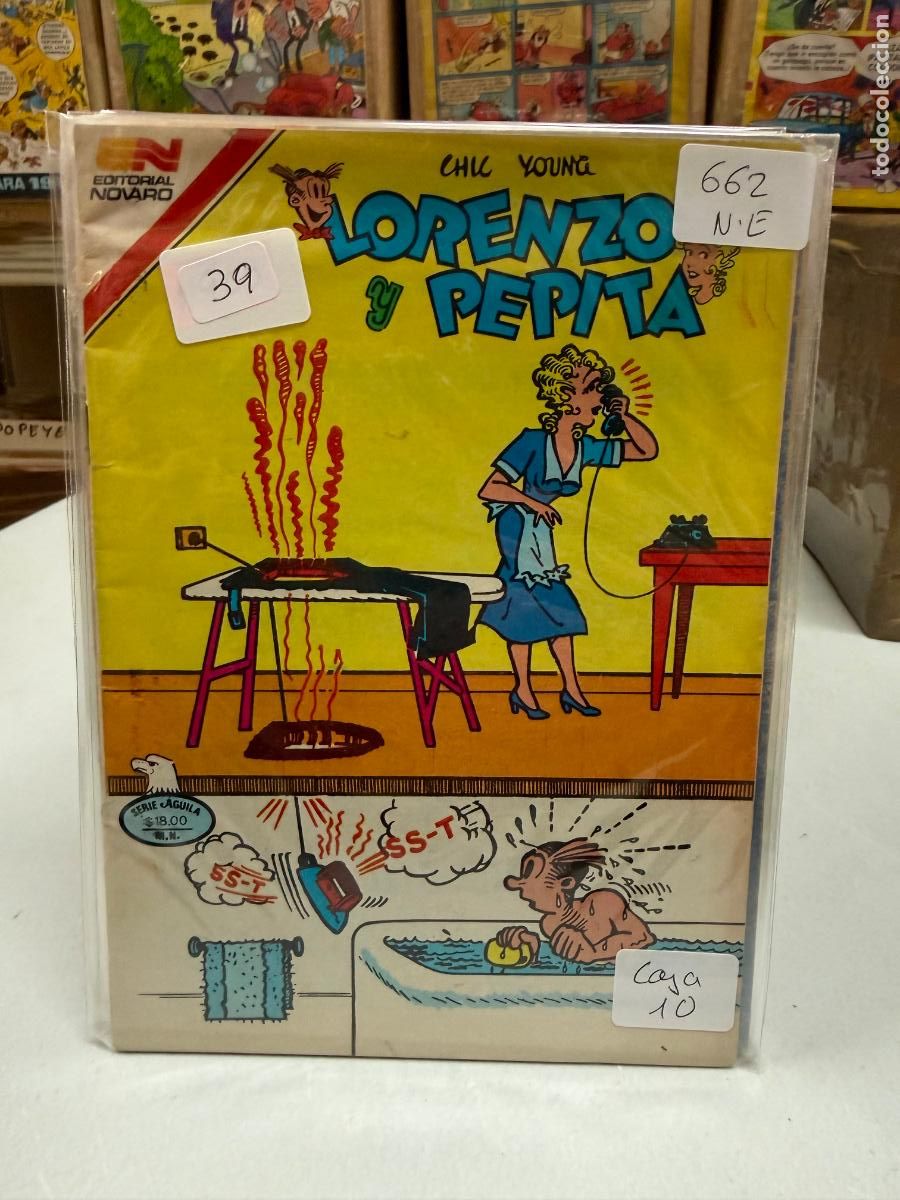 Tebeos: LORENZO Y PEPITA EDITORIAL NOVARO SERIE AGUILA NUMERO 662