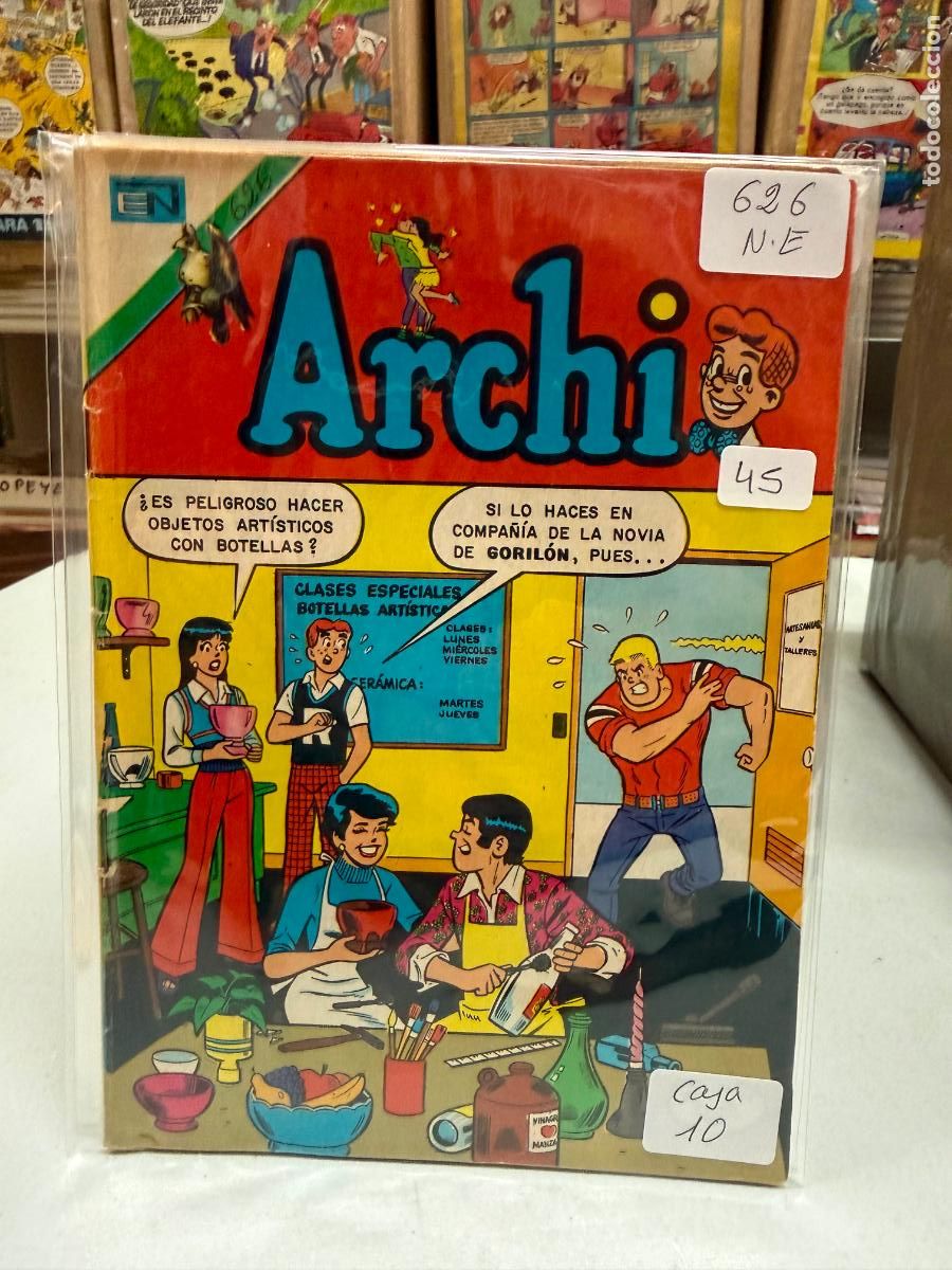 Tebeos: ARCHI EDITORIAL NOVARO SERIE AGUILA NUMERO 626