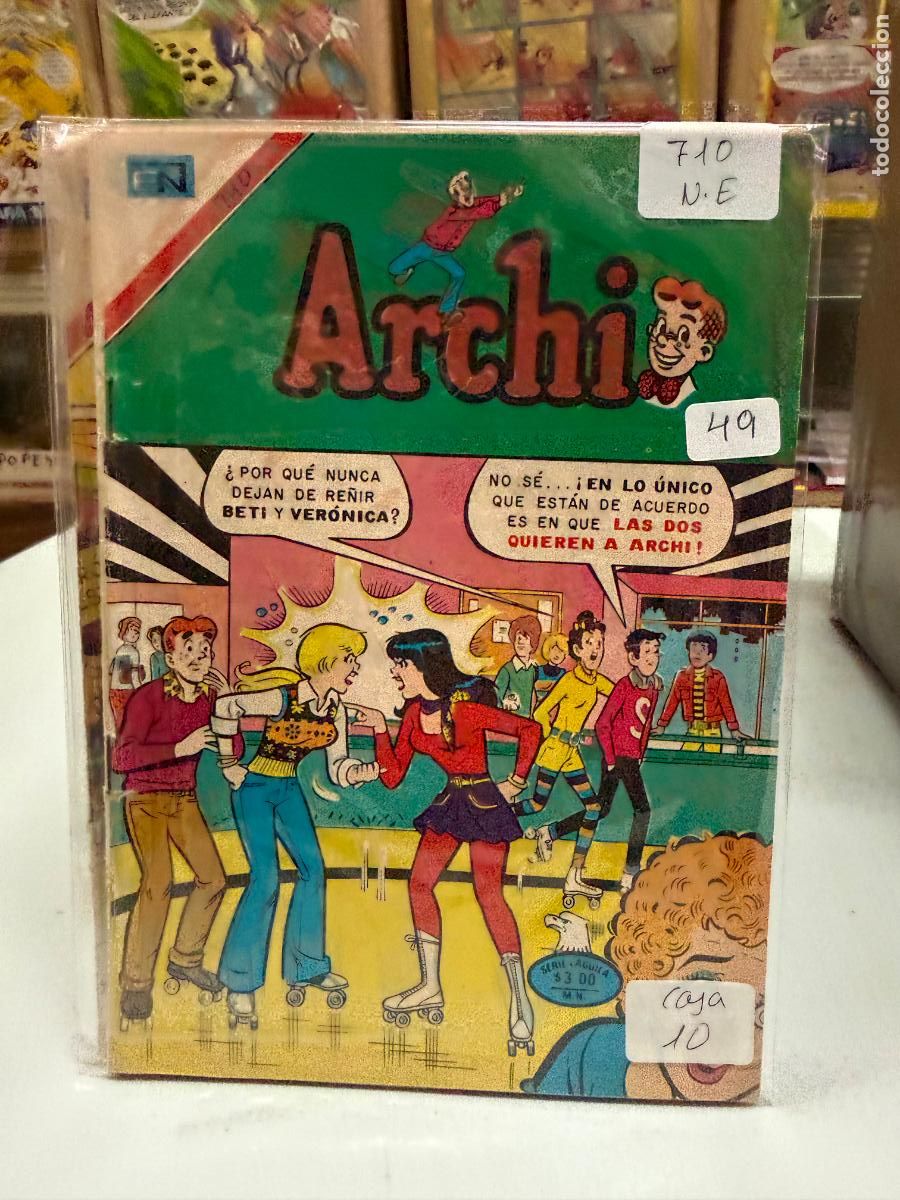 Tebeos: ARCHI EDITORIAL NOVARO SERIE AGUILA NUMERO 710