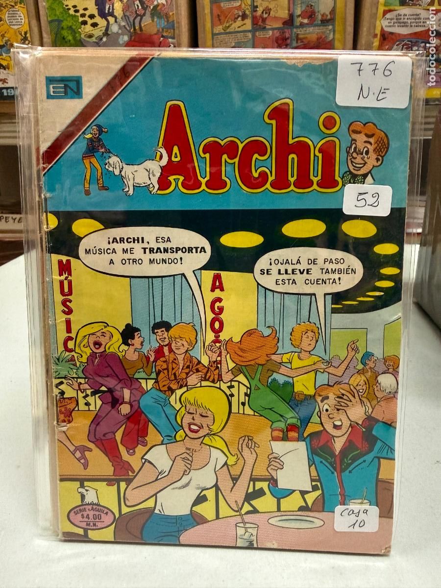 Tebeos: ARCHI EDITORIAL NOVARO SERIE AGUILA NUMERO 776