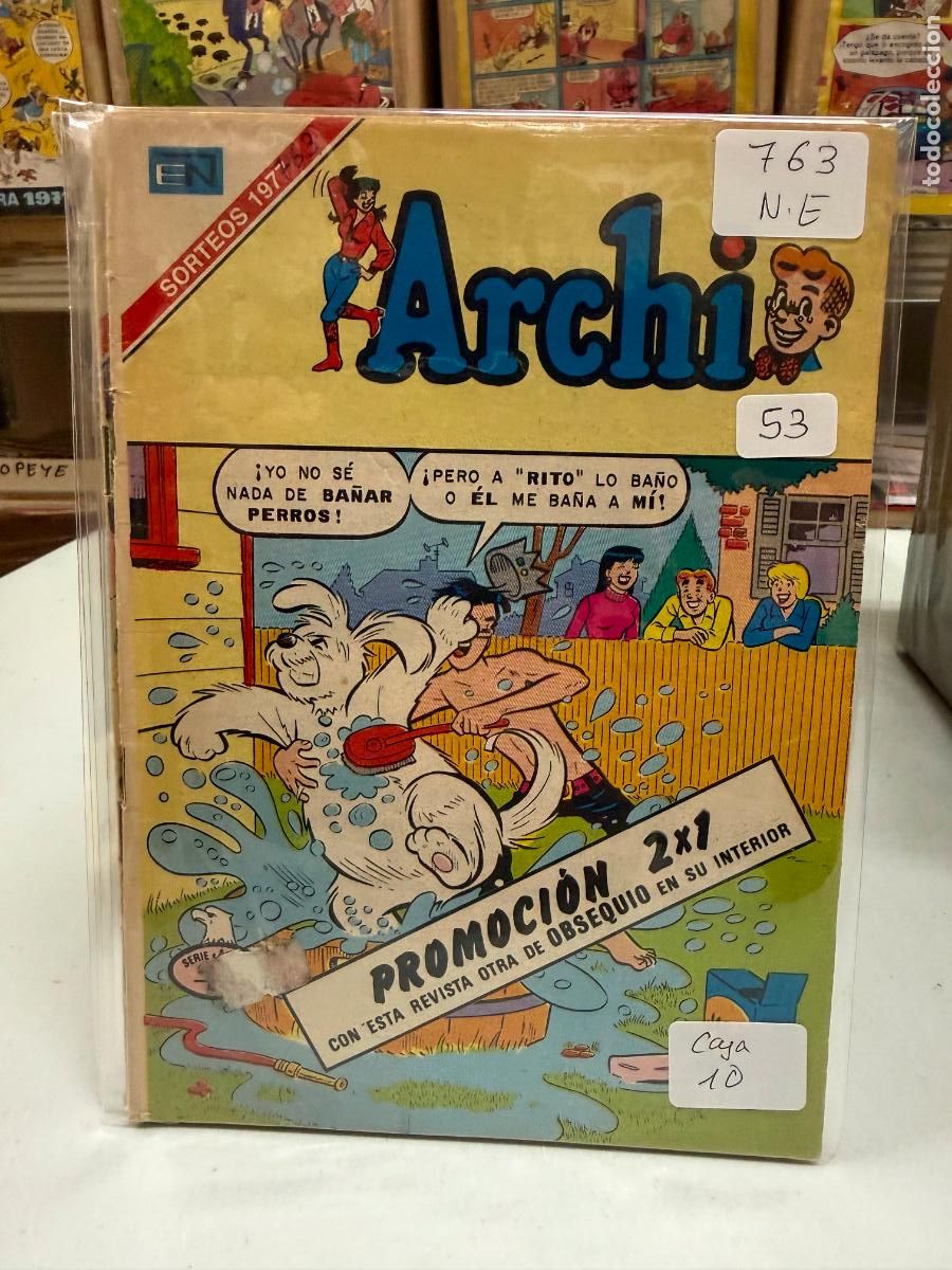 Tebeos: ARCHI EDITORIAL NOVARO SERIE AGUILA NUMERO 763