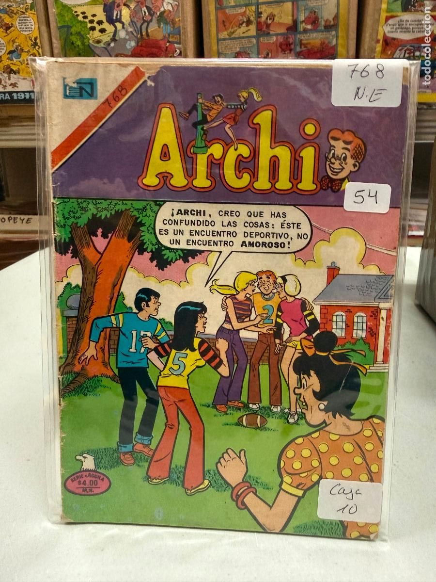 Tebeos: ARCHI EDITORIAL NOVARO SERIE AGUILA NUMERO 768
