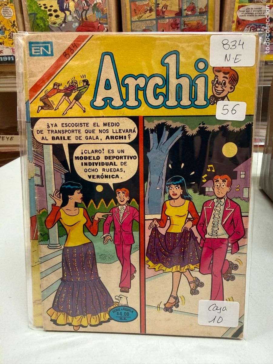 Tebeos: ARCHI EDITORIAL NOVARO SERIE AGUILA NUMERO 834