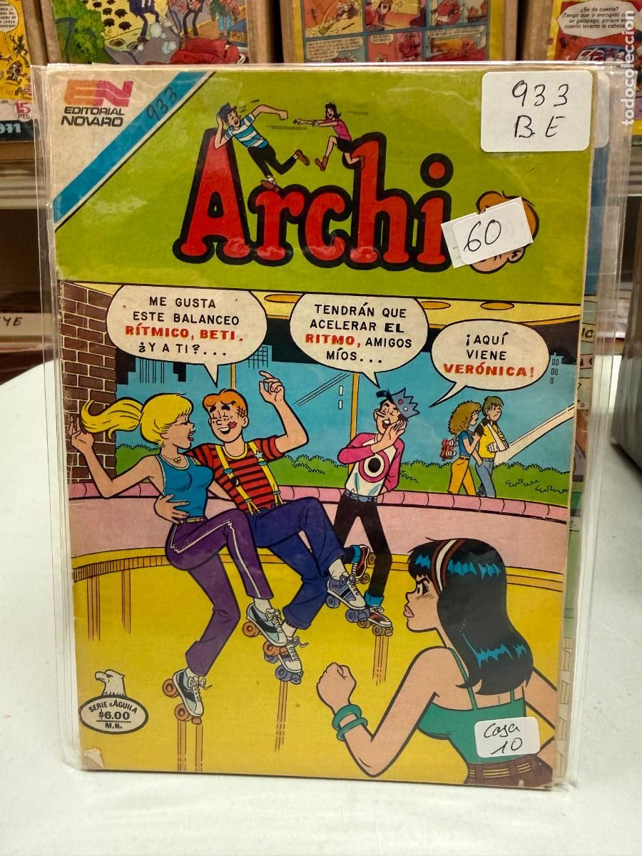 Tebeos: ARCHI EDITORIAL NOVARO SERIE AGUILA NUMERO 933