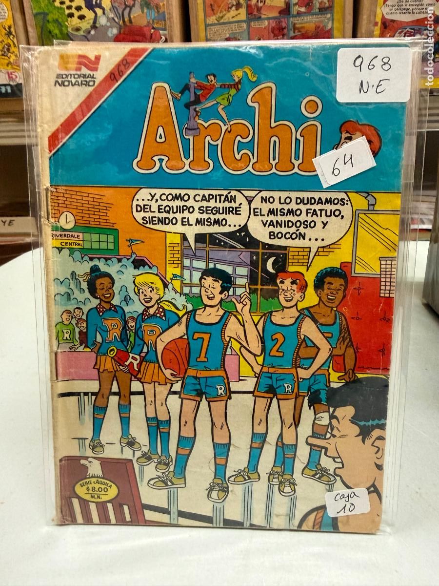 Tebeos: ARCHI EDITORIAL NOVARO SERIE AGUILA NUMERO 968