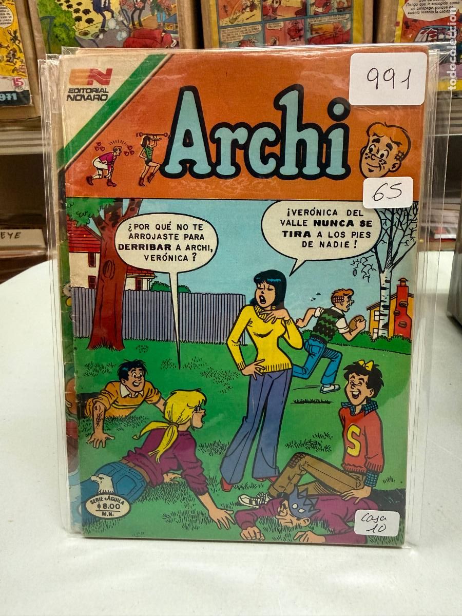 Tebeos: ARCHI EDITORIAL NOVARO SERIE AGUILA NUMERO 991