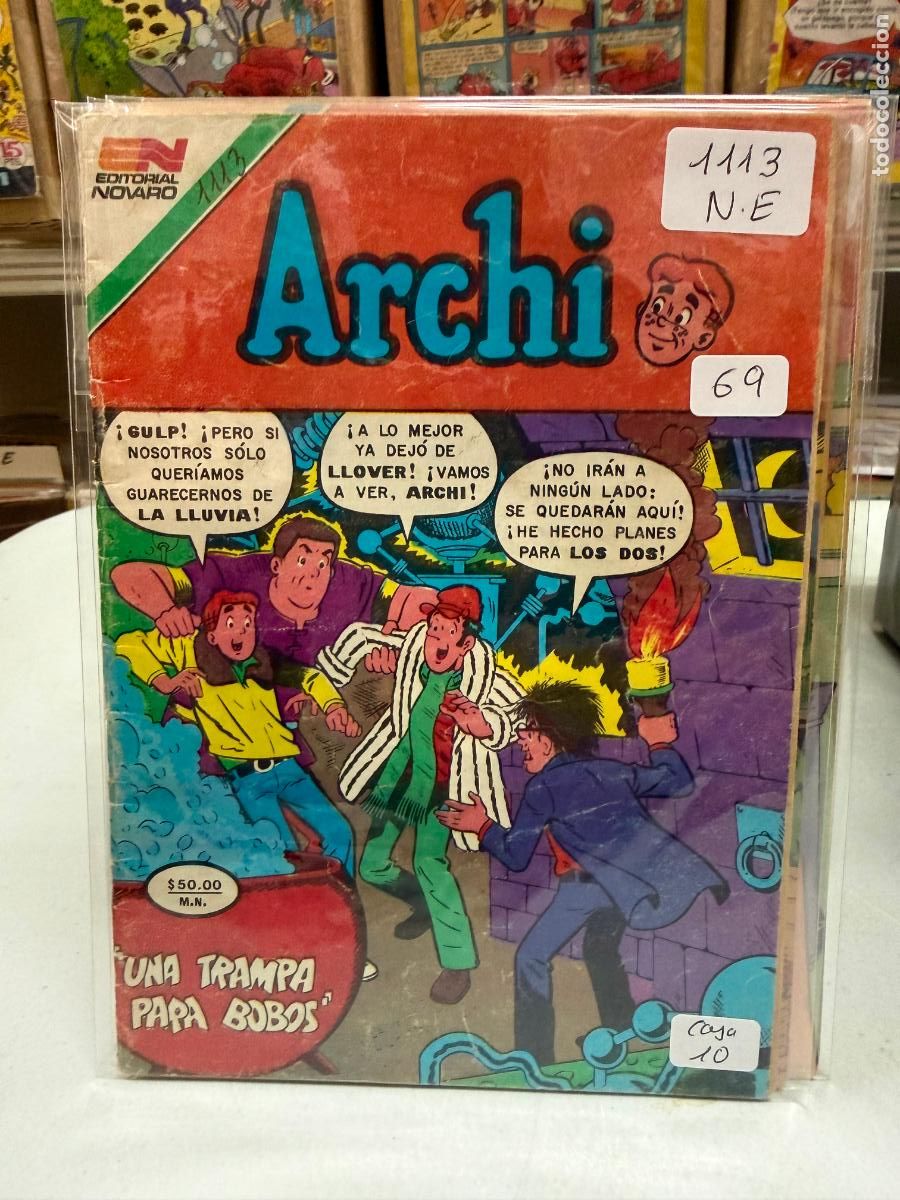 Tebeos: ARCHI EDITORIAL NOVARO SERIE AGUILA NUMERO 1113
