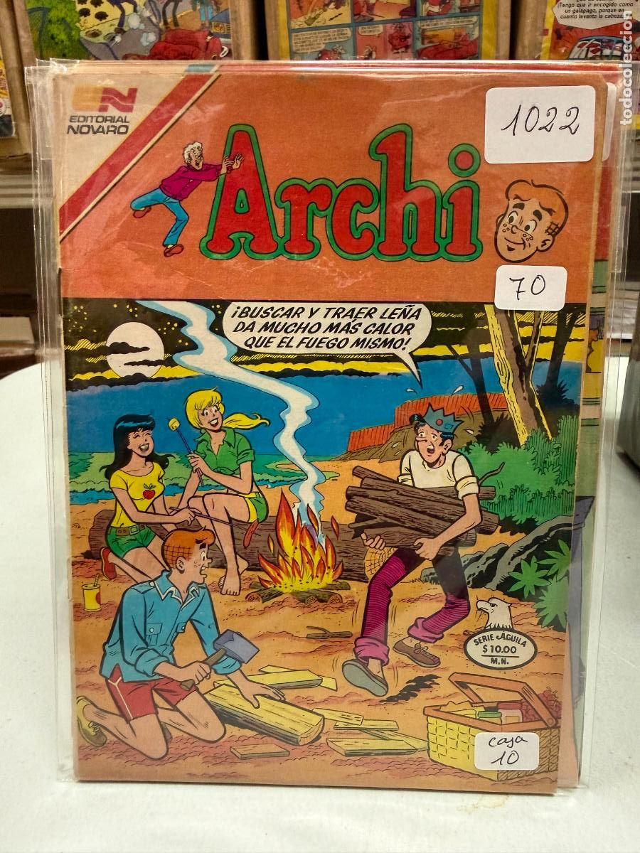 Tebeos: ARCHI EDITORIAL NOVARO SERIE AGUILA NUMERO 1022