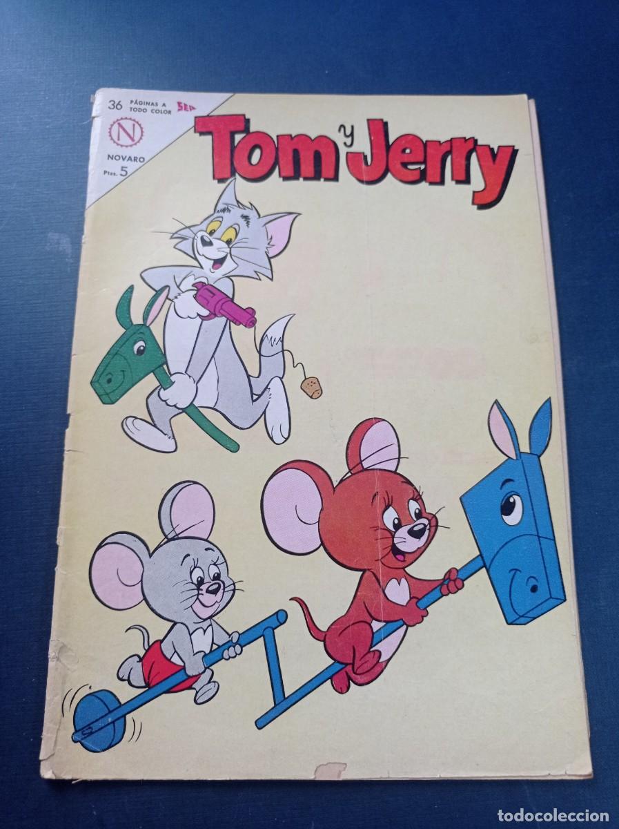 Tebeos: TOM Y JERRY, A&Ntilde;O XIII, N&ordm; 203. EL PEZ VOLADOR. Novaro, Mexico 1963 +++