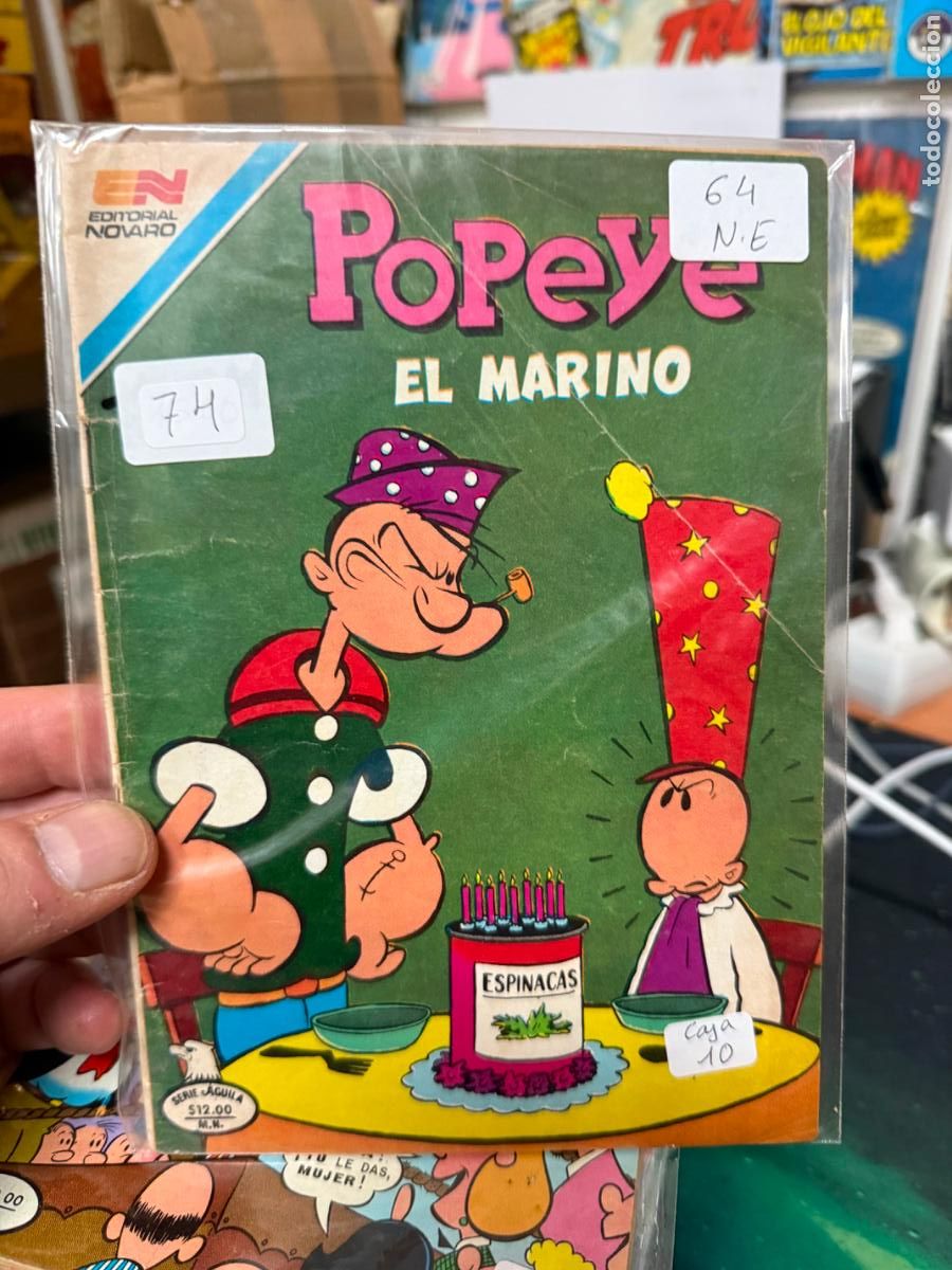 Tebeos: POPEYE EDITORIAL NOVARO SERIE AGUILA NUMERO 64