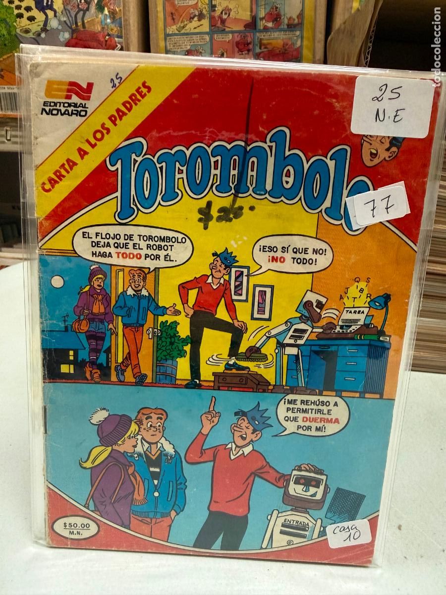 Tebeos: TOROMBOLO EDITORIAL NOVARO SERIE AGUILA NUMERO 25