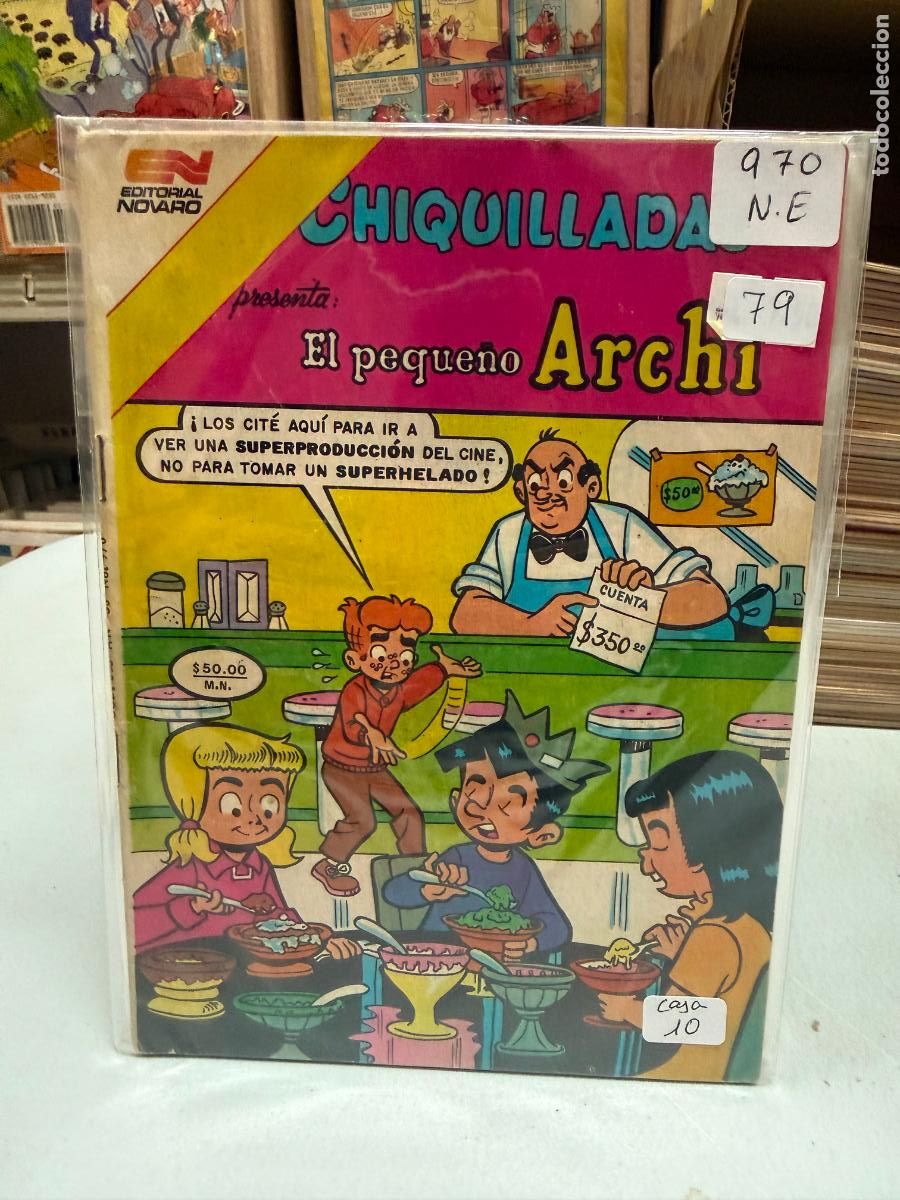 Tebeos: CHIQUILLADAS EDITORIAL NOVARO SERIE AGUILA NUMERO 970