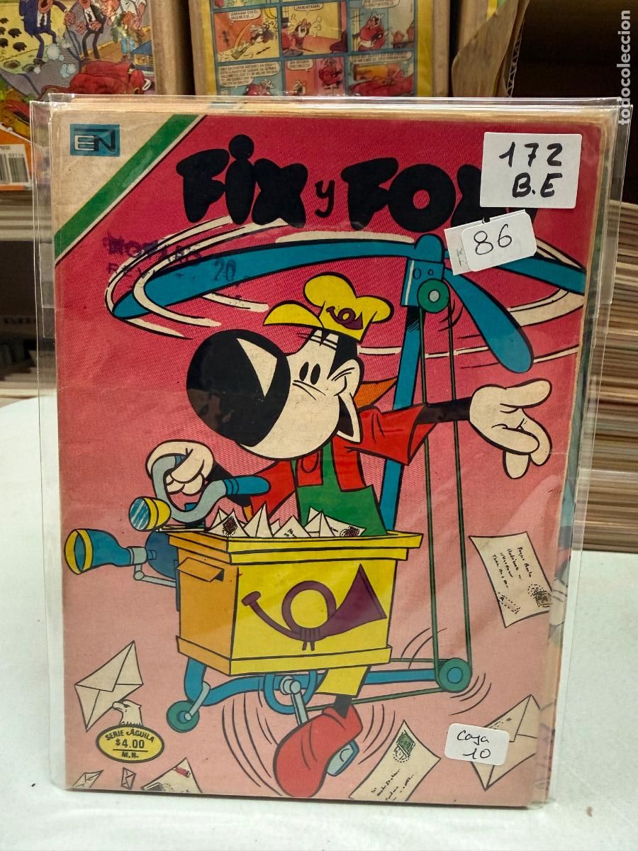 Tebeos: FIX Y FOSI EDITORIAL NOVARO SERIE AGUILA NUMERO 172