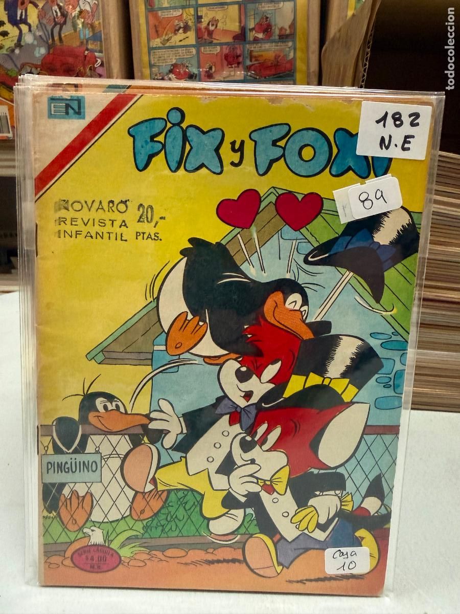 Tebeos: FIX Y FOSI EDITORIAL NOVARO SERIE AGUILA NUMERO 182