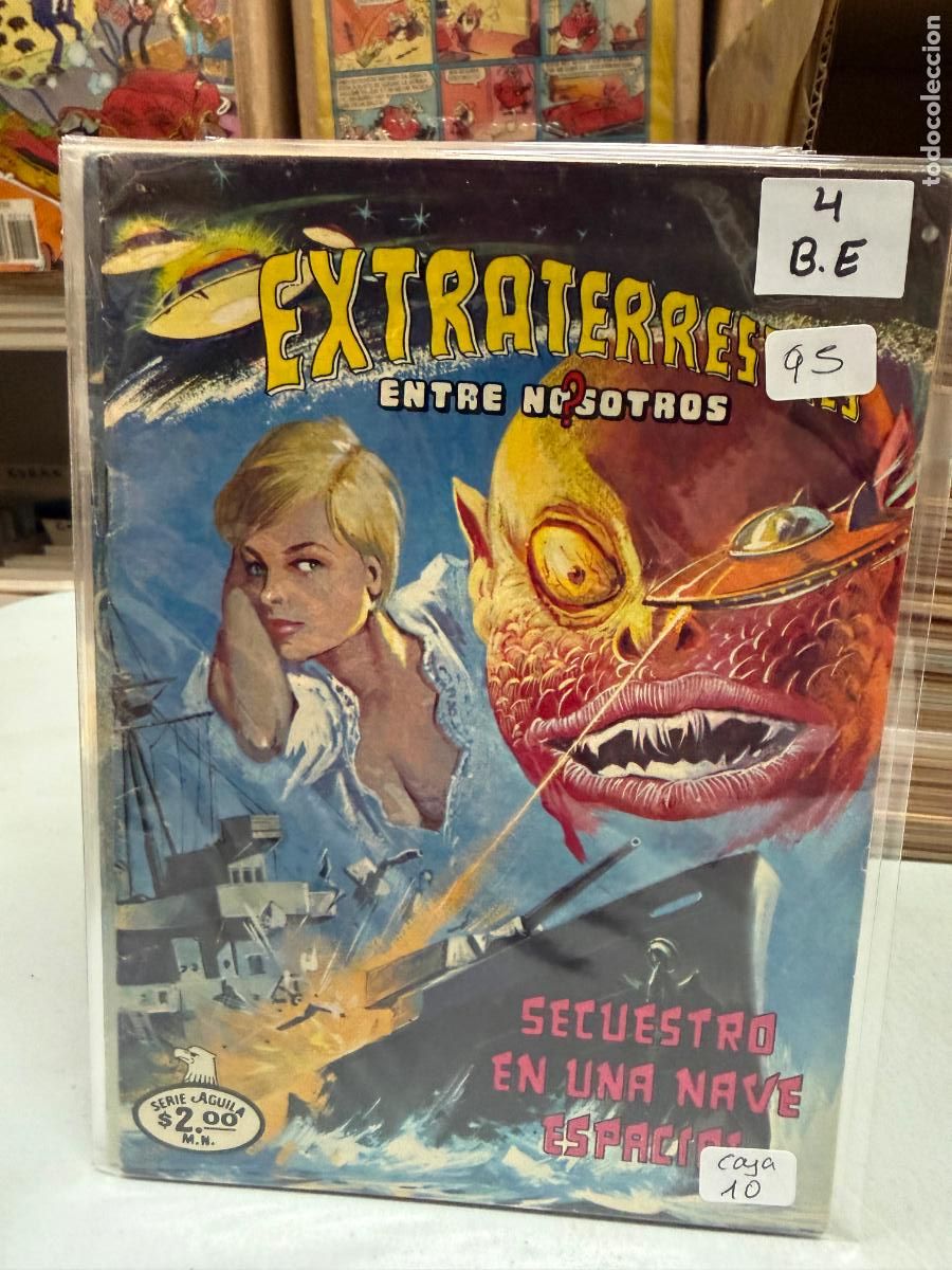 Tebeos: EXTRATERRESTRES ENTRE NOSOTROS EDITORIAL NOVARO SERIE AGUILA NUMERO 4