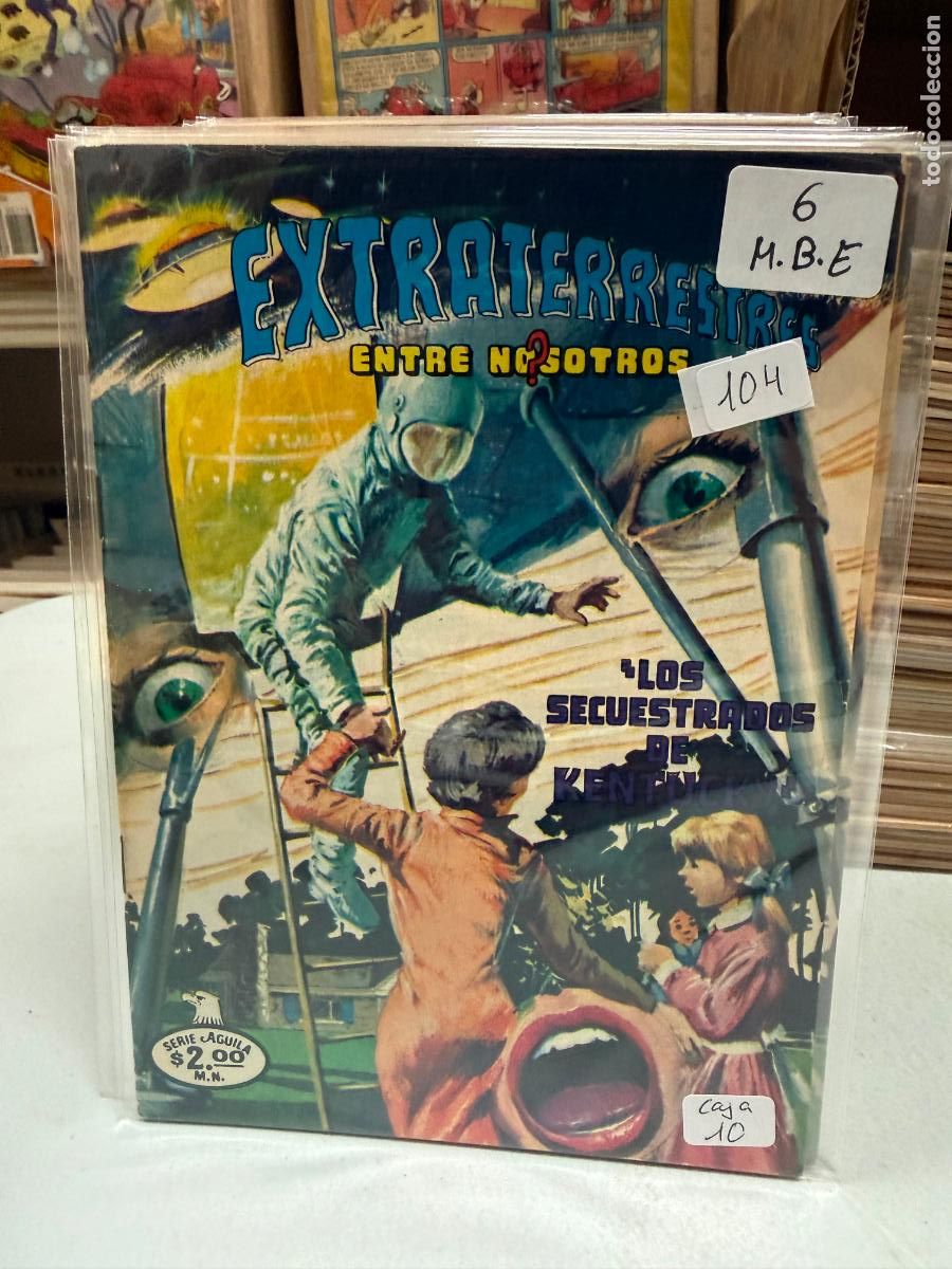 Tebeos: EXTRATERRESTRES ENTRE NOSOTROS EDITORIAL NOVARO SERIE AGUILA NUMERO 6