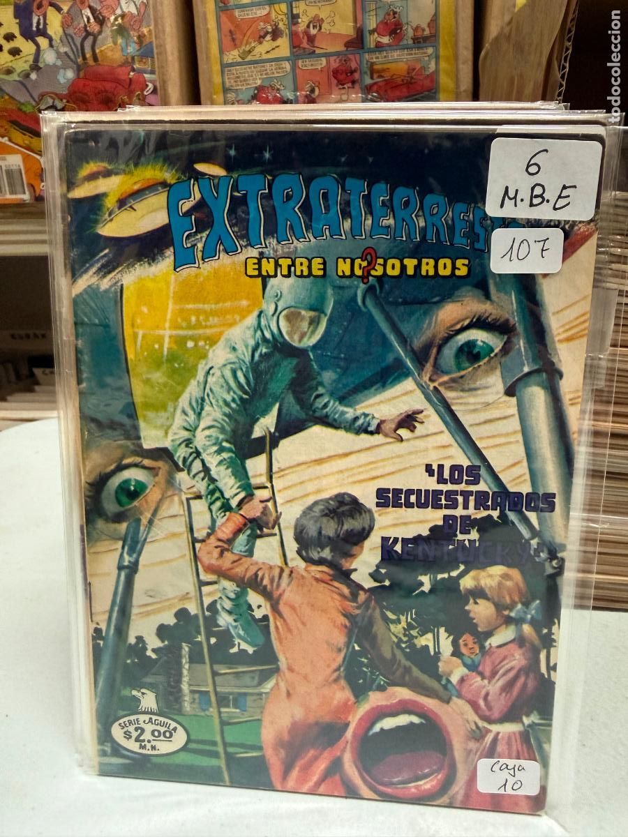 Tebeos: EXTRATERRESTRES ENTRE NOSOTROS EDITORIAL NOVARO SERIE AGUILA NUMERO 6