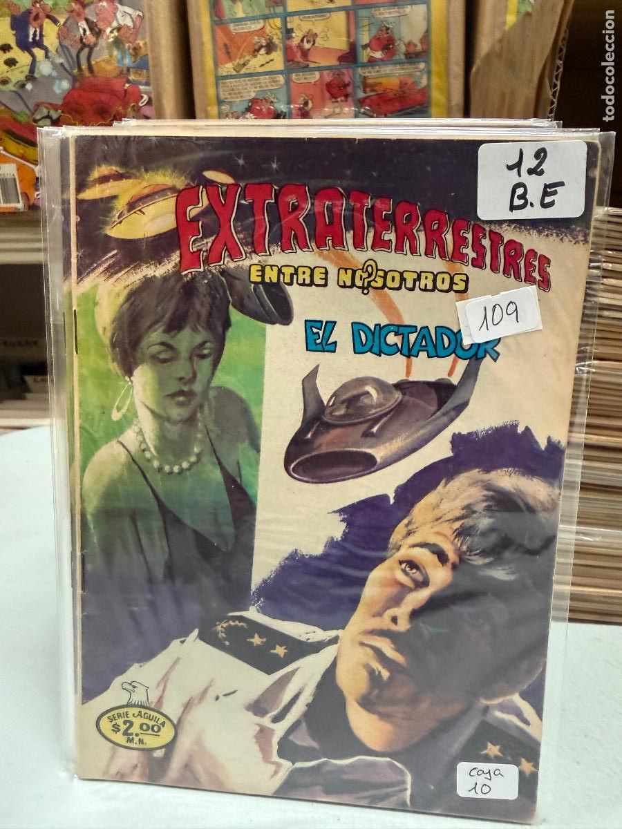 Tebeos: EXTRATERRESTRES ENTRE NOSOTROS EDITORIAL NOVARO SERIE AGUILA NUMERO 12