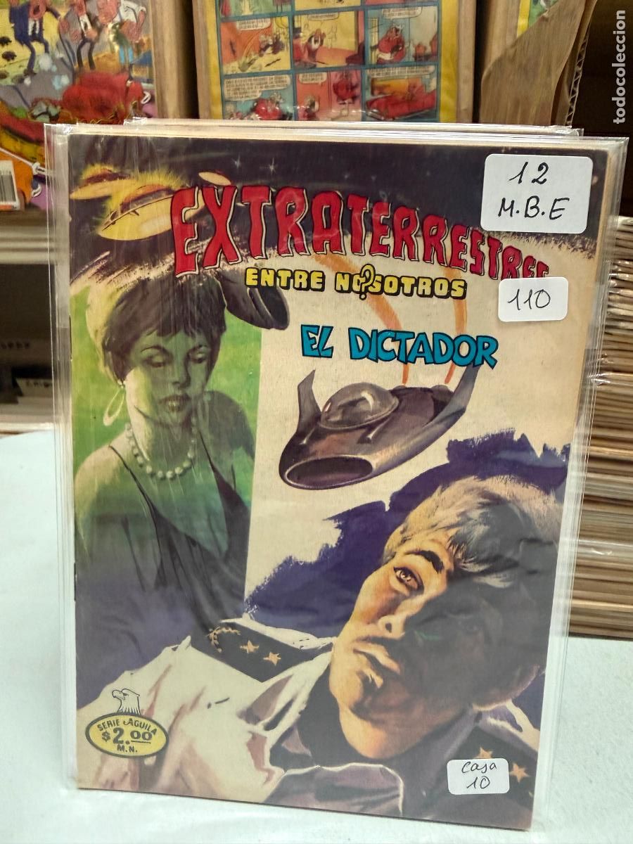 Tebeos: EXTRATERRESTRES ENTRE NOSOTROS EDITORIAL NOVARO SERIE AGUILA NUMERO 12