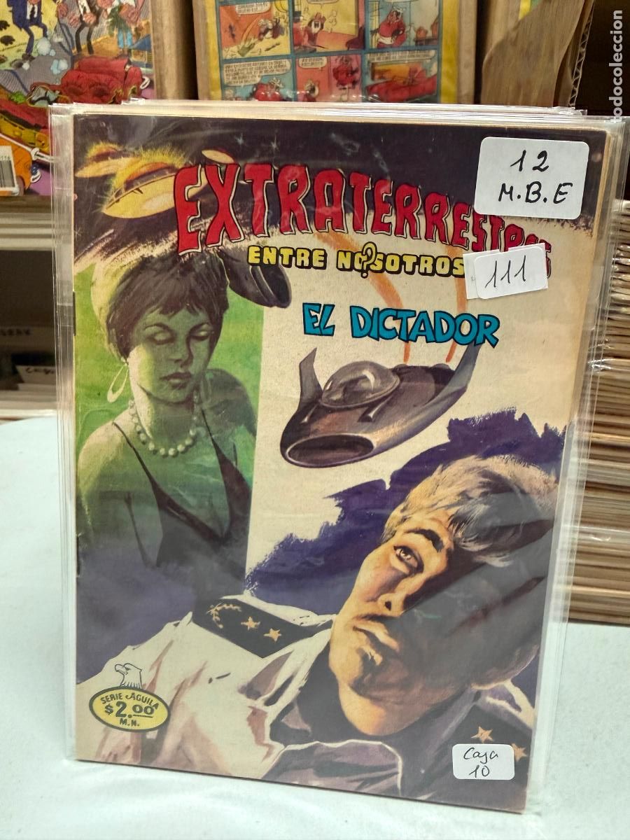 Tebeos: EXTRATERRESTRES ENTRE NOSOTROS EDITORIAL NOVARO SERIE AGUILA NUMERO 12