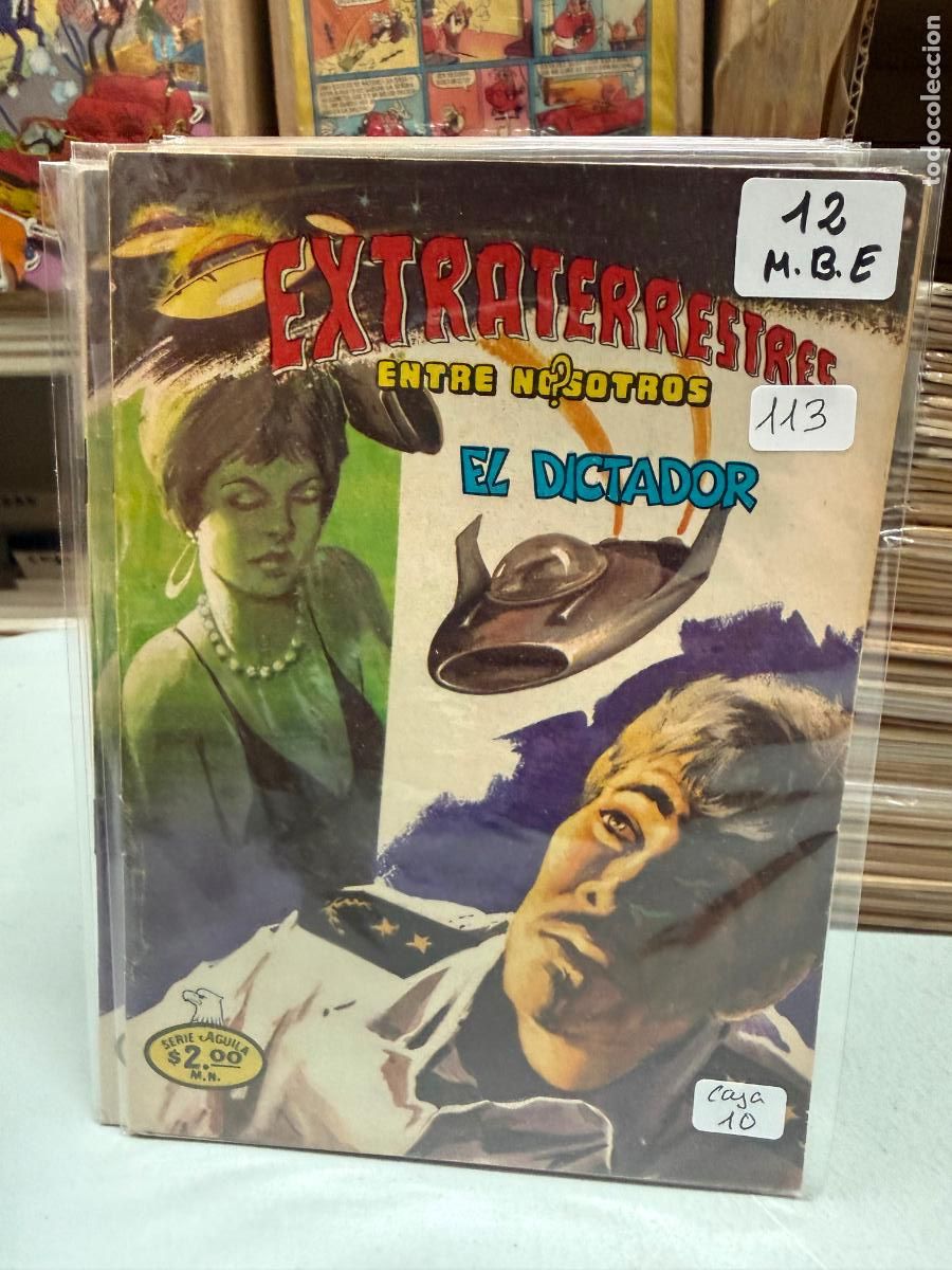Tebeos: EXTRATERRESTRES ENTRE NOSOTROS EDITORIAL NOVARO SERIE AGUILA NUMERO 12