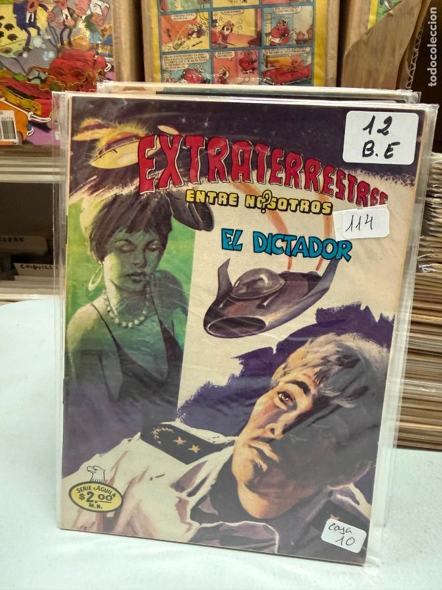 Tebeos: EXTRATERRESTRES ENTRE NOSOTROS EDITORIAL NOVARO SERIE AGUILA NUMERO 12