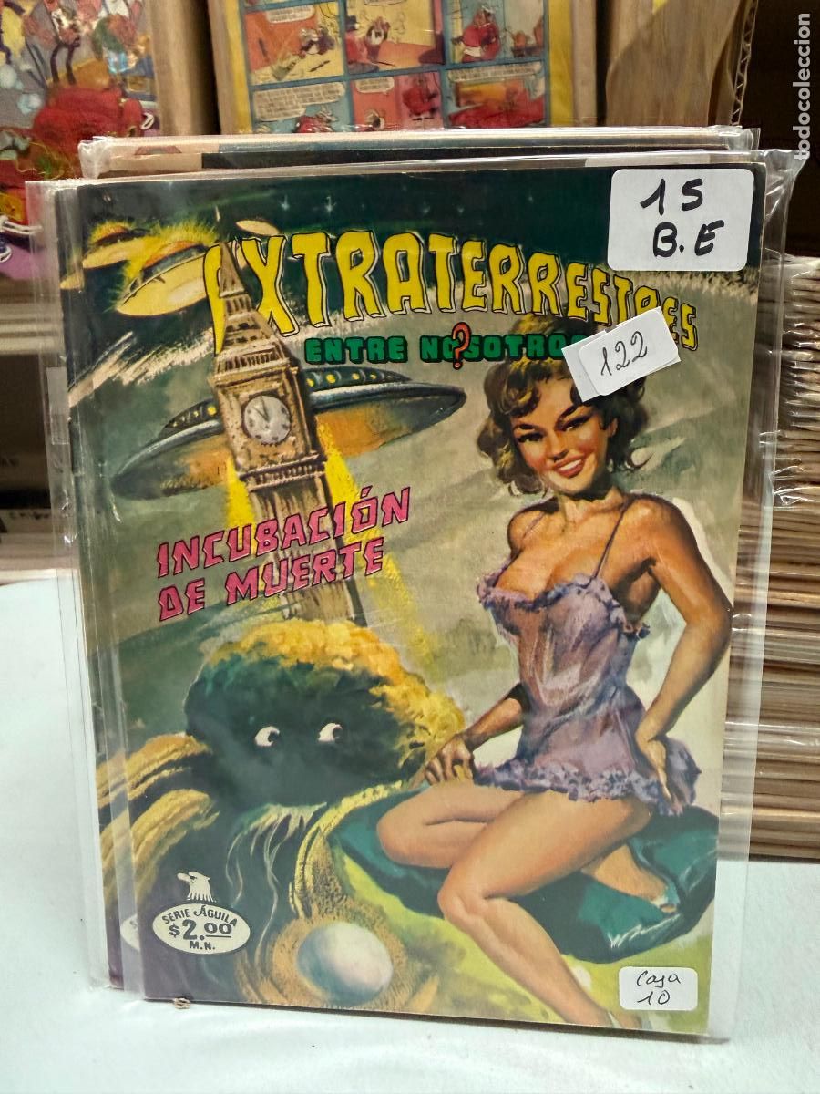 Tebeos: EXTRATERRESTRES ENTRE NOSOTROS EDITORIAL NOVARO SERIE AGUILA NUMERO 15